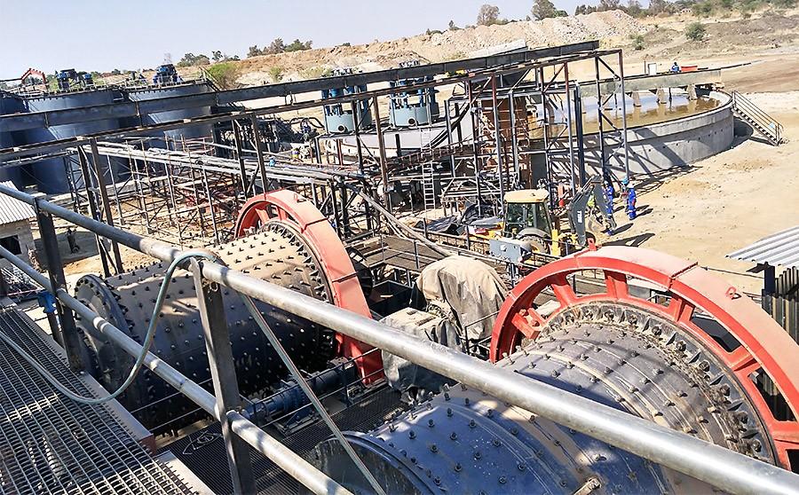 河北靈壽縣日產(chǎn)600噸錳礦選礦生產(chǎn)線