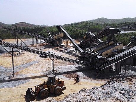 破隧道圍巖，每小時(shí)250噸砂石生產(chǎn)線配置清單及報(bào)價(jià)詳情