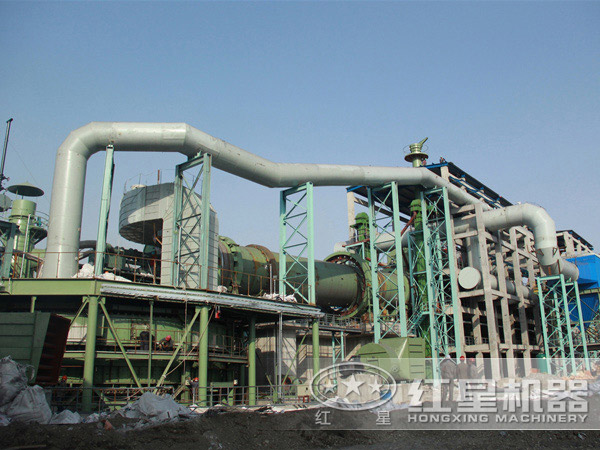 水泥回轉(zhuǎn)窯生產(chǎn)現(xiàn)場(chǎng)