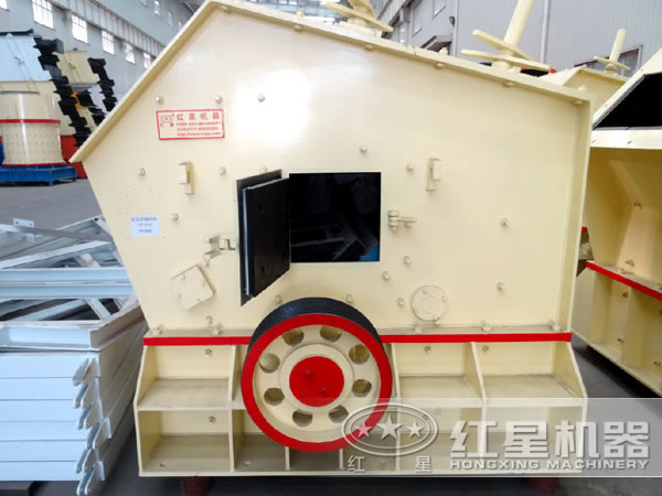 反擊式破碎機(jī)局部圖