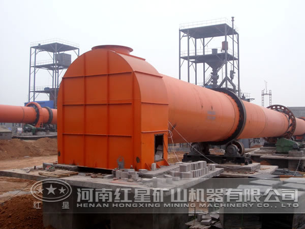 鋁礬土回轉(zhuǎn)窯現(xiàn)場