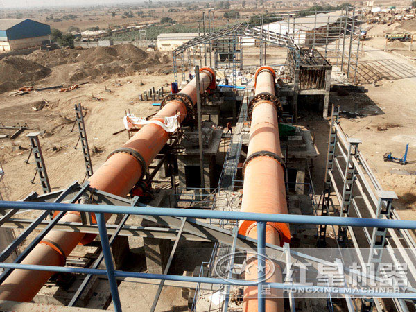 碳素回轉(zhuǎn)窯現(xiàn)場實(shí)拍3