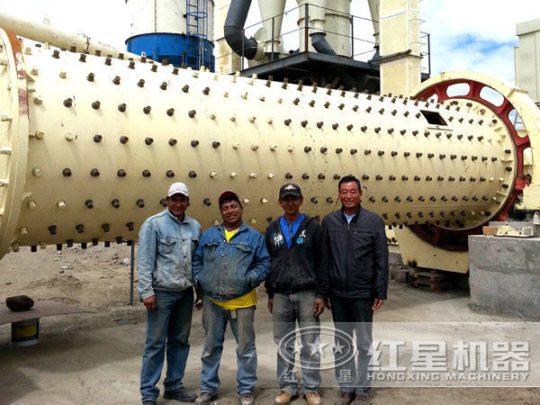 貴州銅仁地區(qū)選礦廠作業(yè)現(xiàn)場(chǎng)