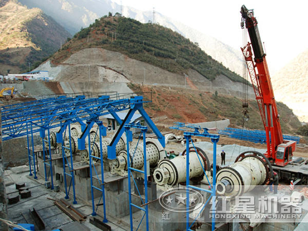 鐵礦選礦作業(yè)實(shí)況