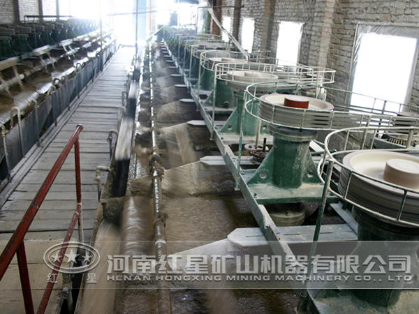 金紅石浮選機(jī)生產(chǎn)現(xiàn)場