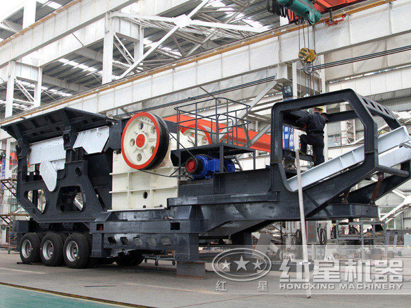 河南紅星車載礦石破碎機(jī)