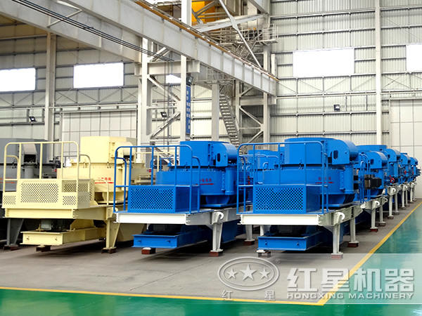 VSI制砂機(jī)車間