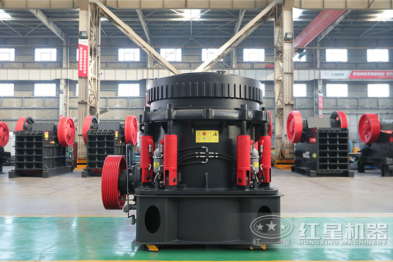 圓錐破中細碎，適合粉碎高硬度石頭