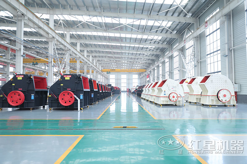 制造沙子機(jī)器車間展示