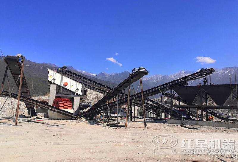單獨配置洗砂機設備作業(yè)現(xiàn)場