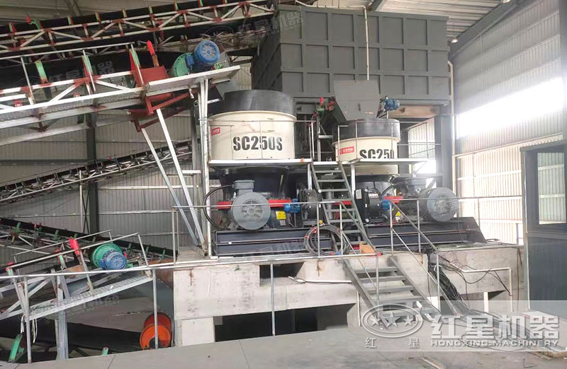 石英砂圓錐破用于中細(xì)碎，參考報(bào)價(jià)30萬(wàn)起