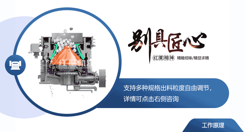 圓錐破碎機破碎方式示意圖
