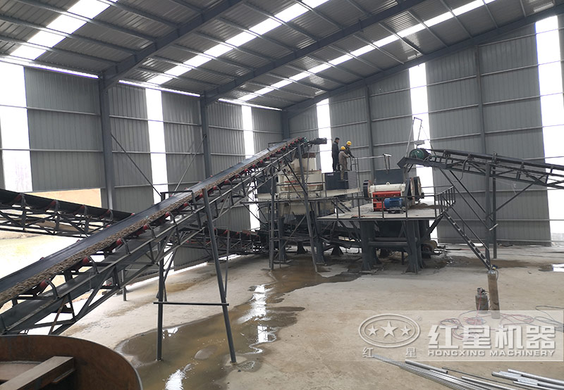 鄂破+制砂機(jī)現(xiàn)場實(shí)拍