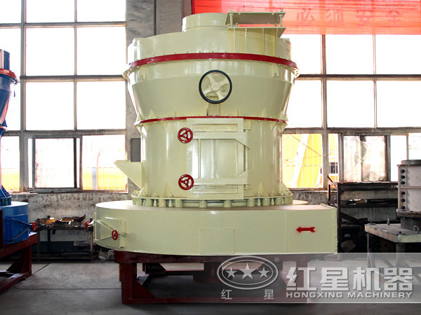 葉臘石磨粉機(jī)正面實(shí)拍展示圖