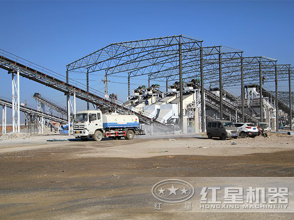 第三代制砂機應(yīng)用現(xiàn)場