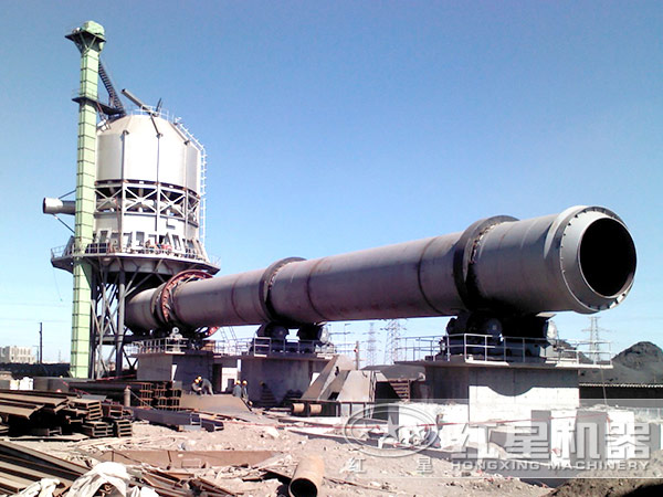 紅星回轉(zhuǎn)窯實(shí)拍