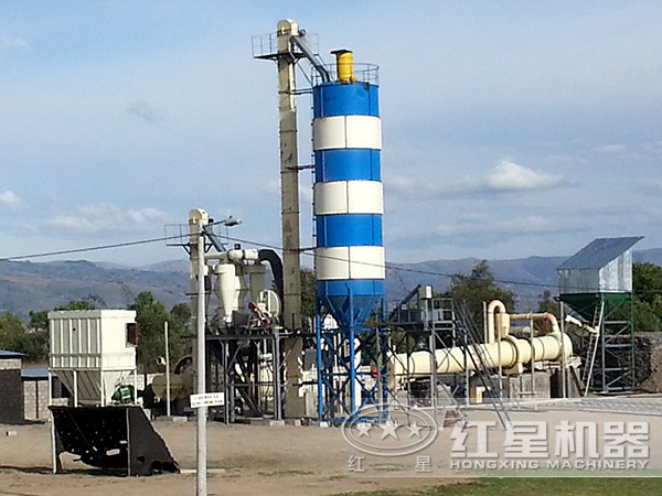 水泥生產(chǎn)作業(yè)現(xiàn)場(chǎng)遠(yuǎn)景實(shí)拍