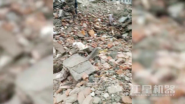 建筑垃圾現(xiàn)場(chǎng)實(shí)拍