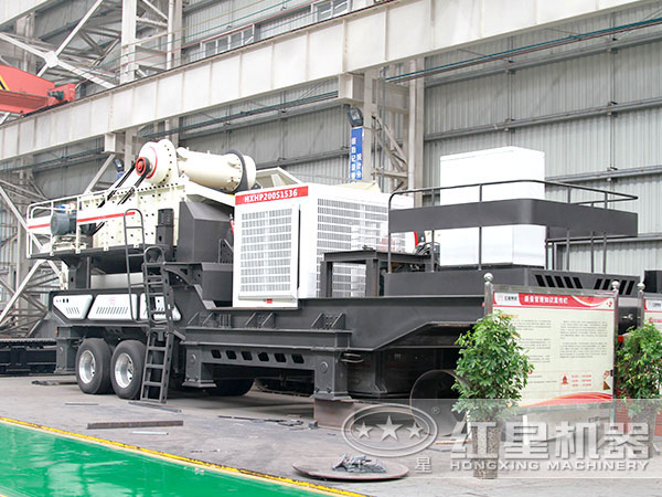 流動(dòng)式破碎站