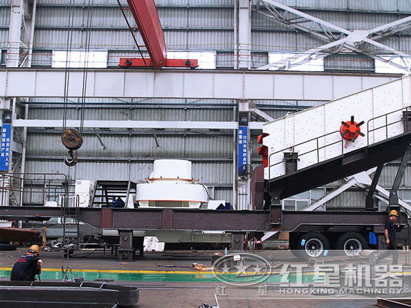 車載移動(dòng)制砂機(jī)