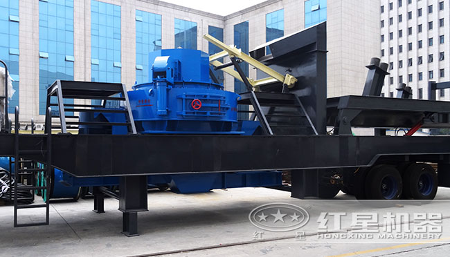 時產(chǎn)300方移動制砂機