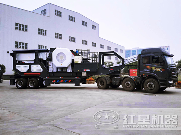 小型移動(dòng)碎石機(jī)發(fā)貨圖