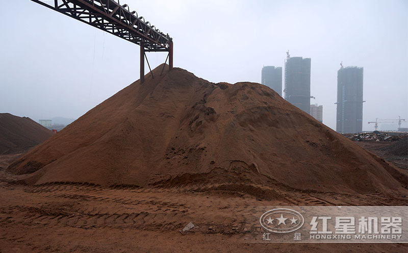 經(jīng)過(guò)處理后的建筑垃圾