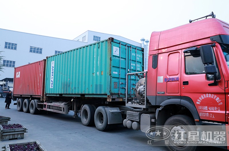 紅星發(fā)貨現(xiàn)場