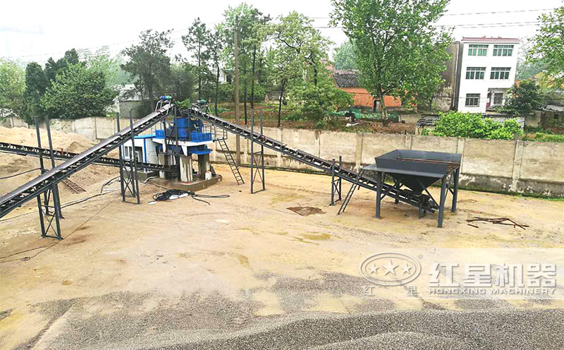 制砂生產(chǎn)線(xiàn)現(xiàn)場(chǎng)