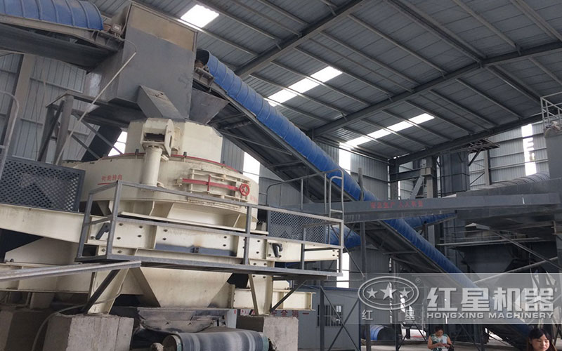 制砂機(jī)現(xiàn)場實拍