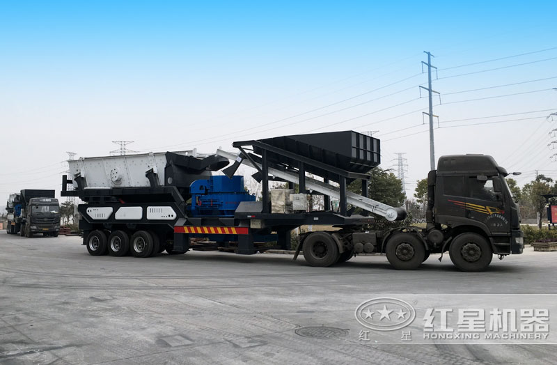 輪胎移動(dòng)制砂機(jī)