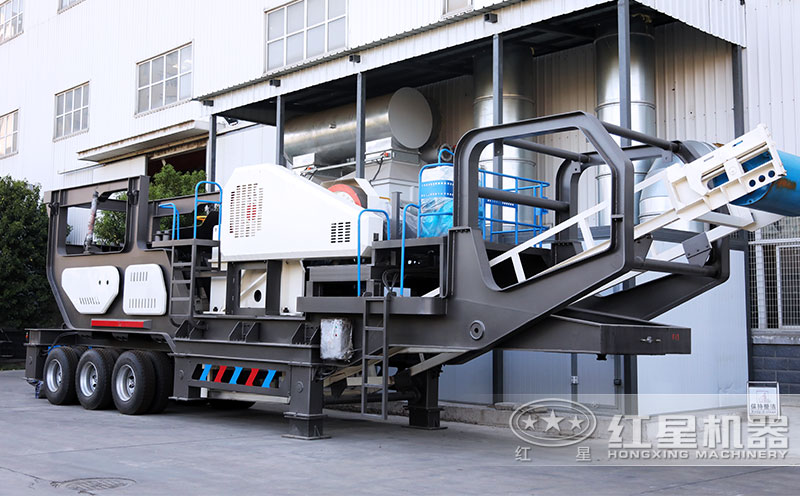 顎破移動石子破碎機(jī)