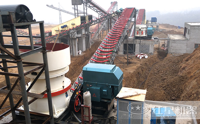 不同型號圓錐破碎機用于同一現(xiàn)場協(xié)同作業(yè)