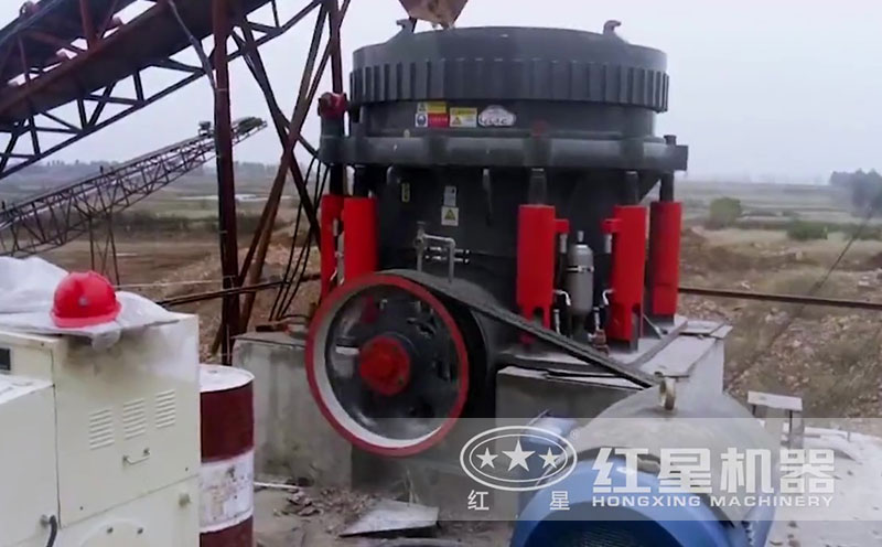 HXGYS系列圓錐破碎機(jī)現(xiàn)場實(shí)拍