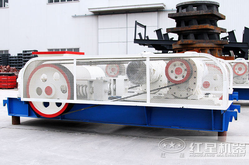 鵝卵石對(duì)輥破