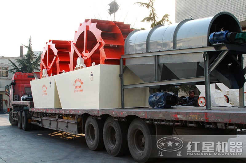 洗砂機(jī)發(fā)貨