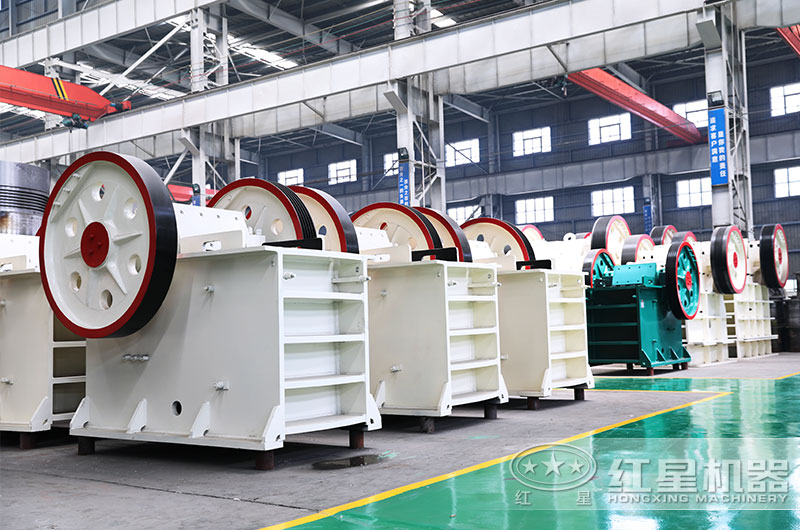 紅星大理石碎石機生產(chǎn)車間實景展示