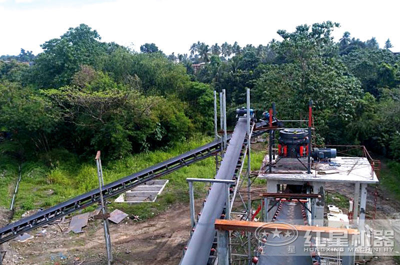 生產(chǎn)現(xiàn)場(chǎng)之圓錐破