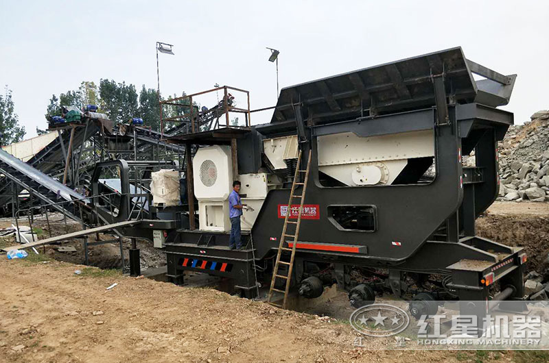 武漢移動石子生產(chǎn)現(xiàn)場實拍