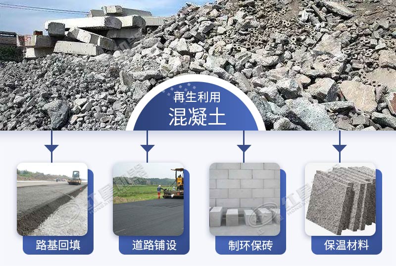 混凝土垃圾變資源只需一臺粉碎機