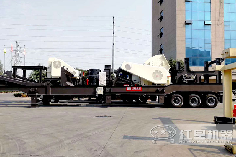 四合一移動(dòng)破碎石子機(jī)發(fā)貨