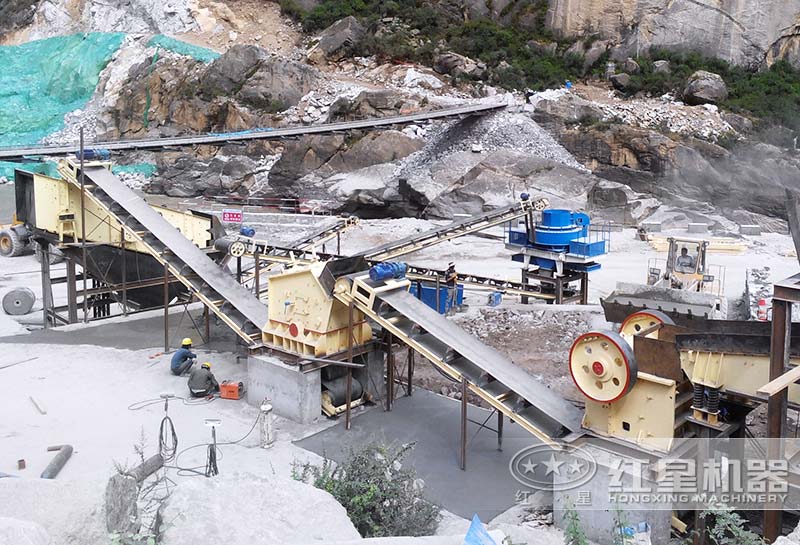 一座時(shí)產(chǎn)200噸砂石廠也要百萬(wàn)以上投資