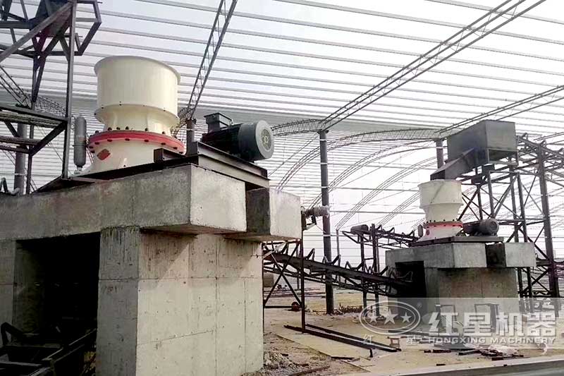 單缸圓錐破碎機(jī)應(yīng)用現(xiàn)場(chǎng)