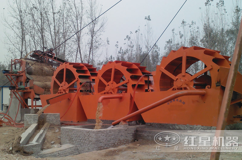 洗沙現(xiàn)場(chǎng)