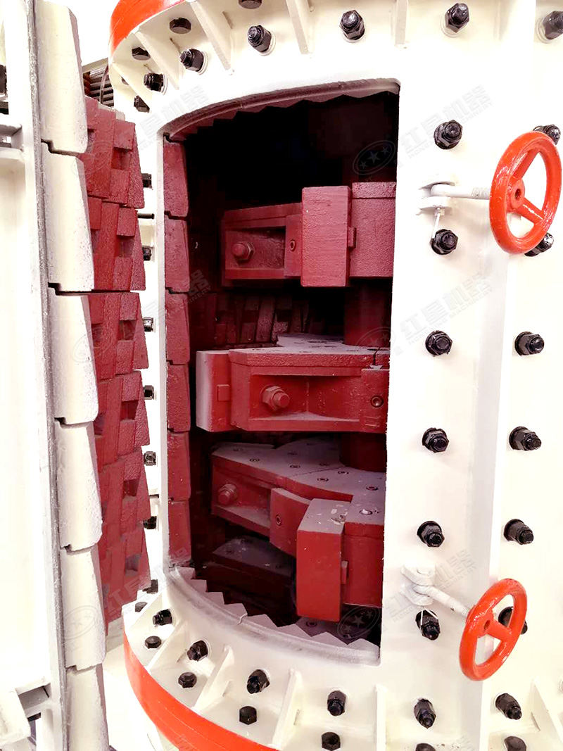 復合式破碎機破碎腔及轉(zhuǎn)子錘頭