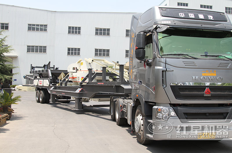 搭載VSI8518制砂機(jī)的移動制砂機(jī)發(fā)貨