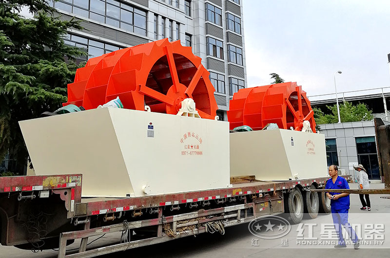 洗砂機發(fā)貨