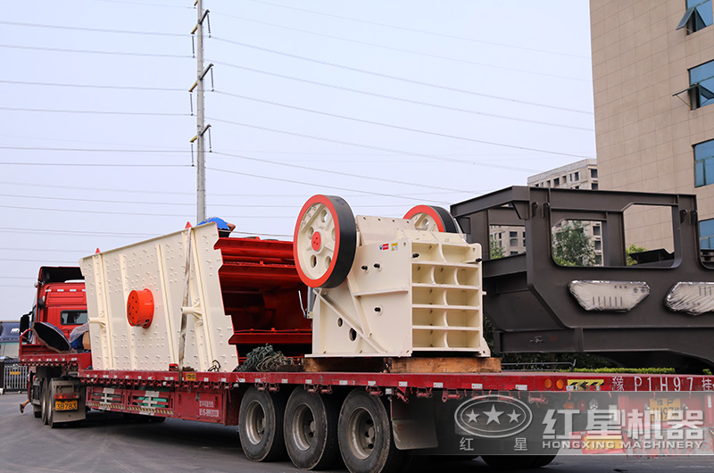 小型混凝土破碎機(jī)發(fā)貨現(xiàn)場