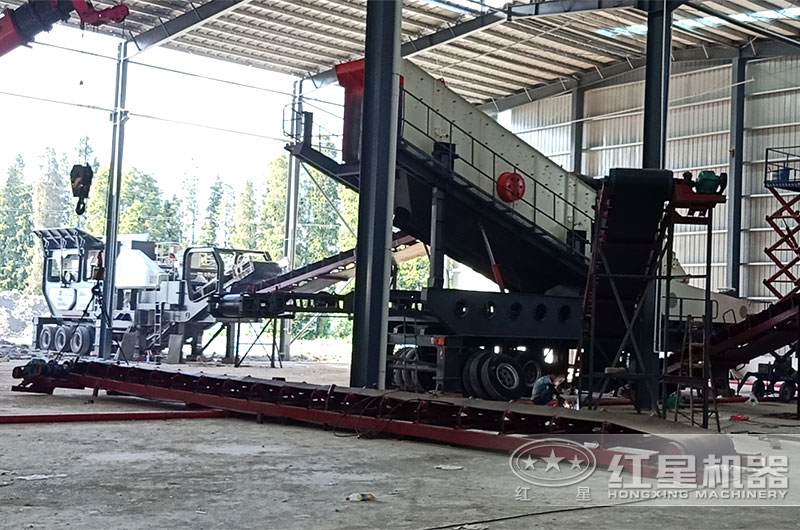 廣東移動(dòng)碎石車(chē)現(xiàn)場(chǎng)實(shí)拍