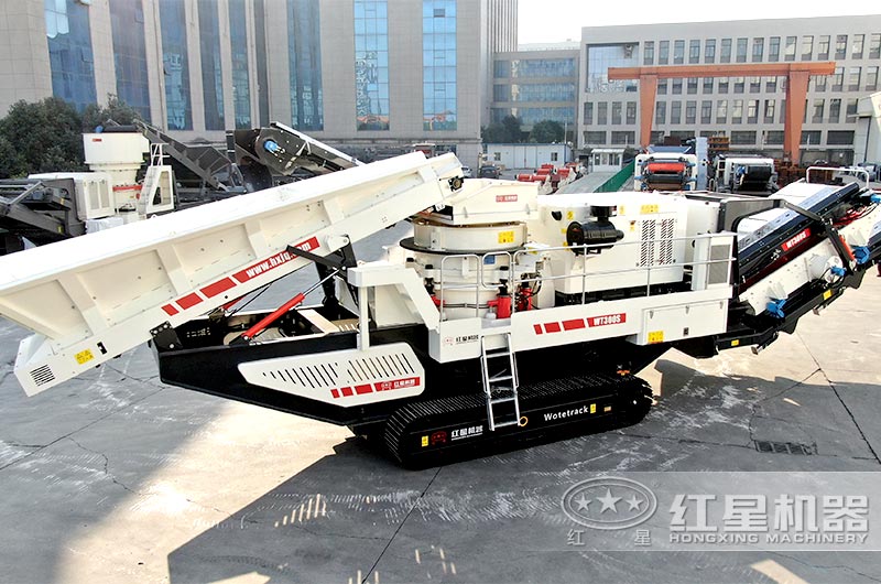 圓錐式移動破碎站廠家實(shí)拍